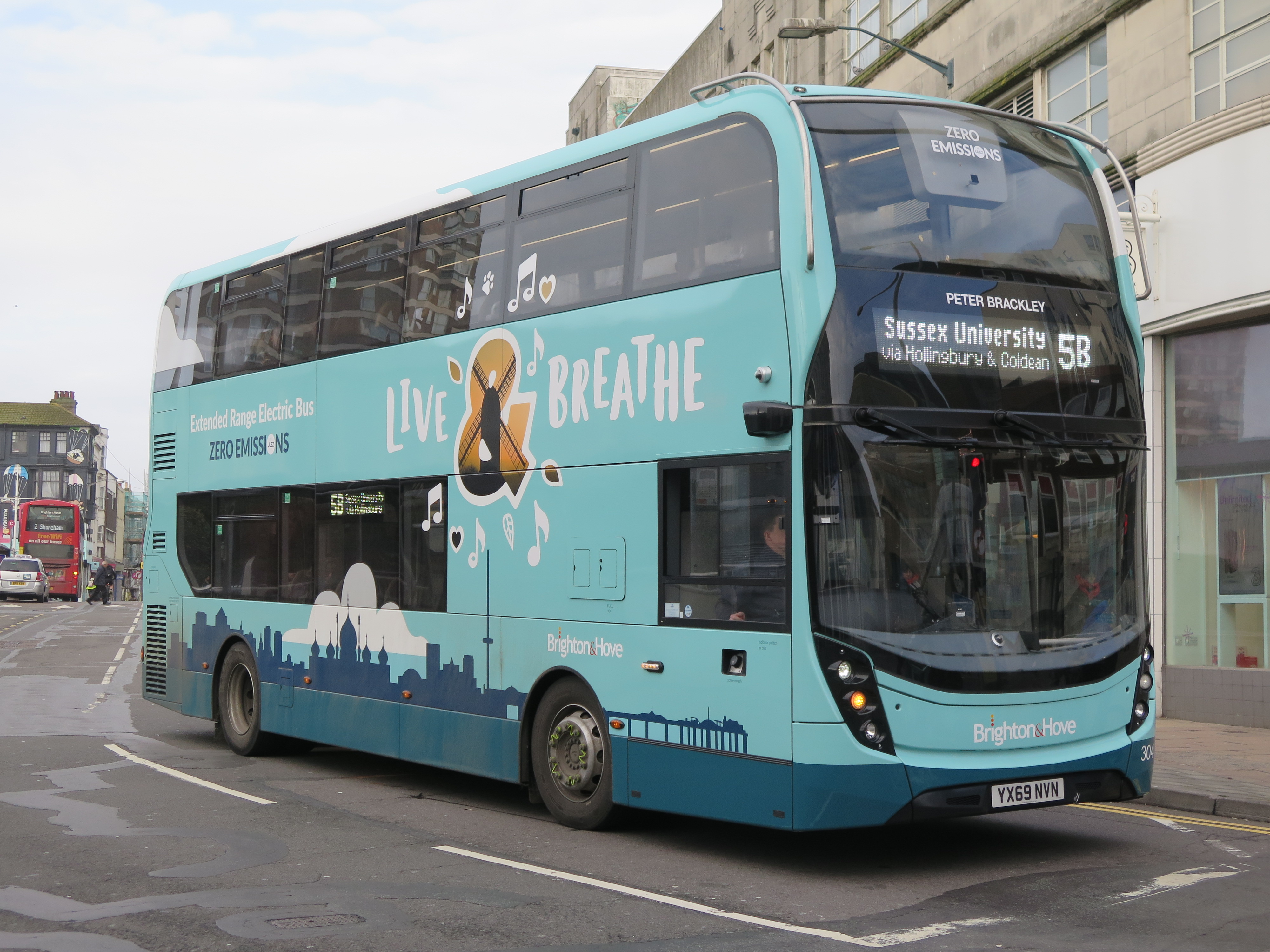 Current fleet Brighton & Hove Buses